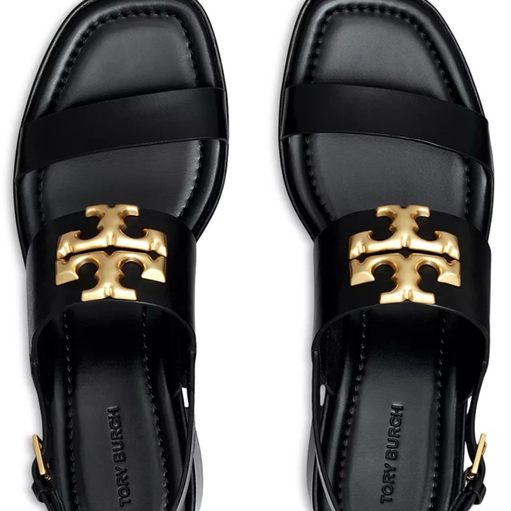 Tory Burch Eleanor Heel Sandals - Size 9.5 - NWT